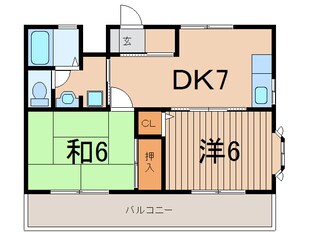 ドルチェクオリティ－の物件間取画像